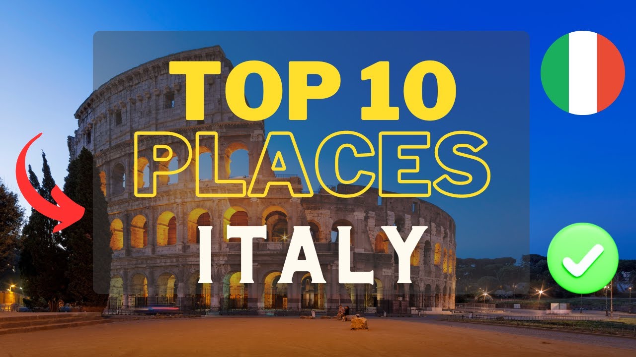 TOP 10 PLACES TO VISIT IN ITALY | Travel Guide Italy 2024 Vacation