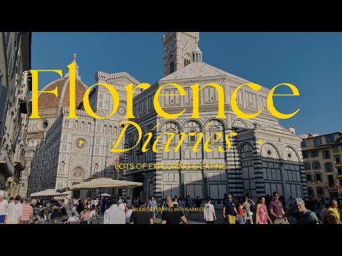 Italy Travel Itinerary | Top Things To Do In Florence | Florence Travel Guide | 4K | Desi Hindi Vlog